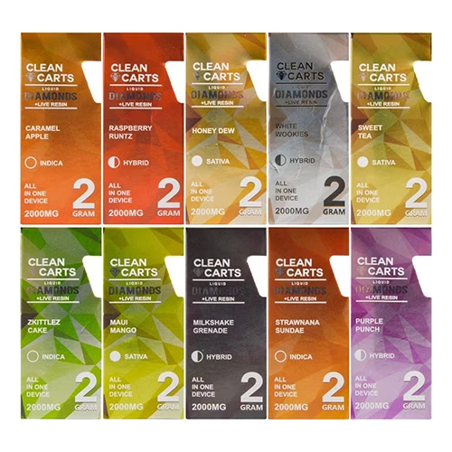 Clean Carts Disposable 2g Empty Vape Pen