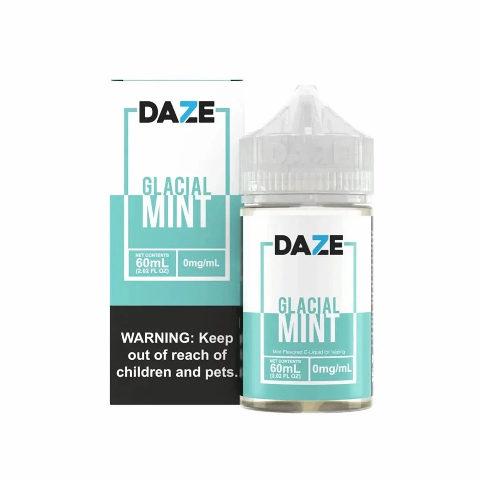 Glacial mynte af 7Daze Tf - NIC -serien 60 ml
