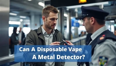 Kan en engangsvape udløse en metaldetektor?