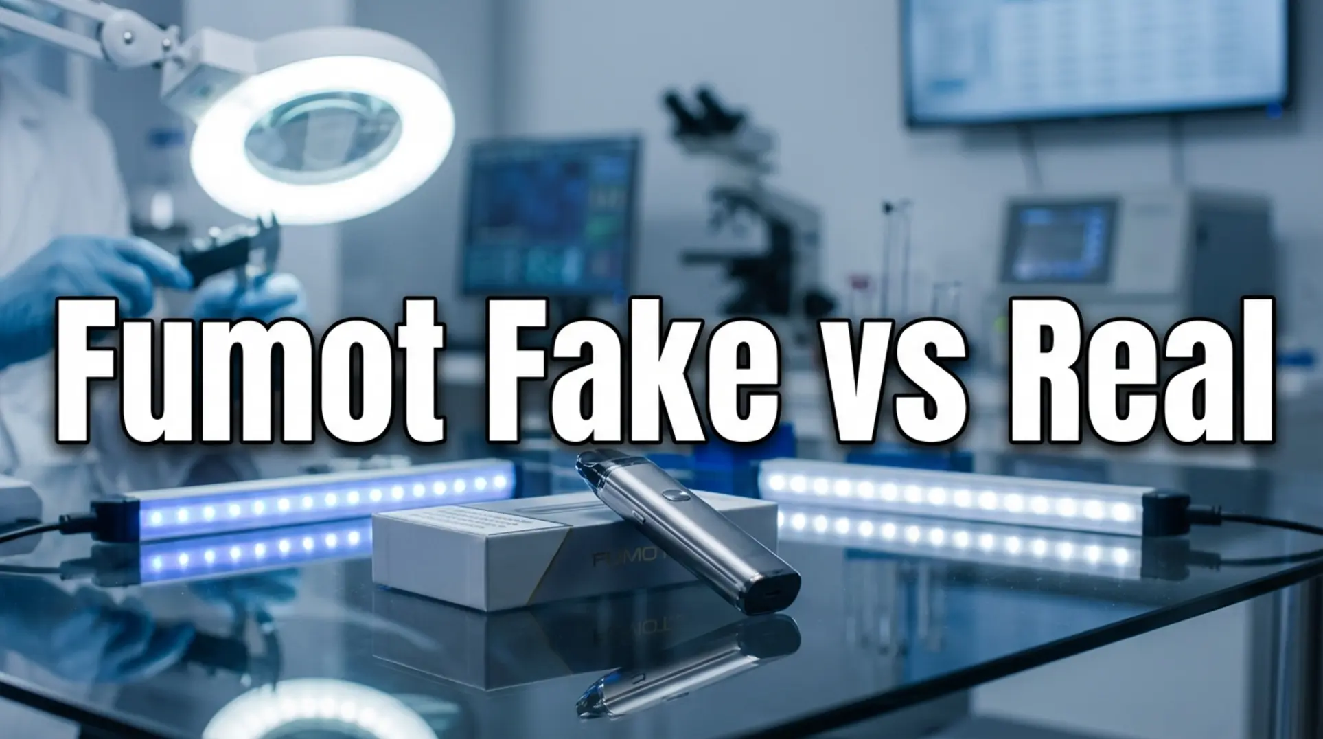 Fumot Tornado 20000 Fake vs Real: Guide til forhandlerbekræftelse
