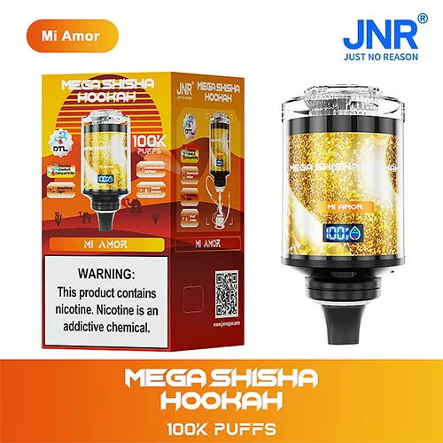 JNR Mega Shisha Hookah 100K Puffs Disposable Vape