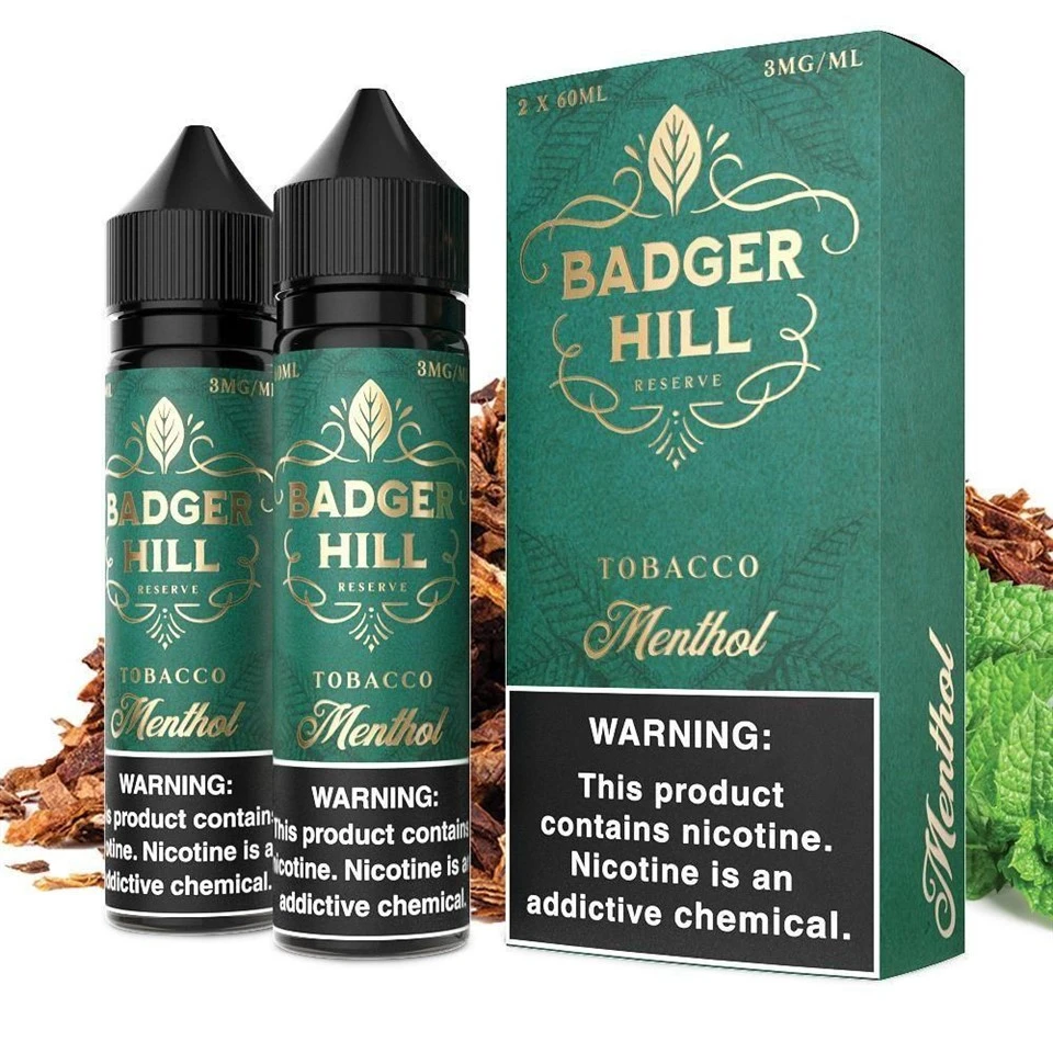 Menthol af Badger Hill Reserve 120 ml