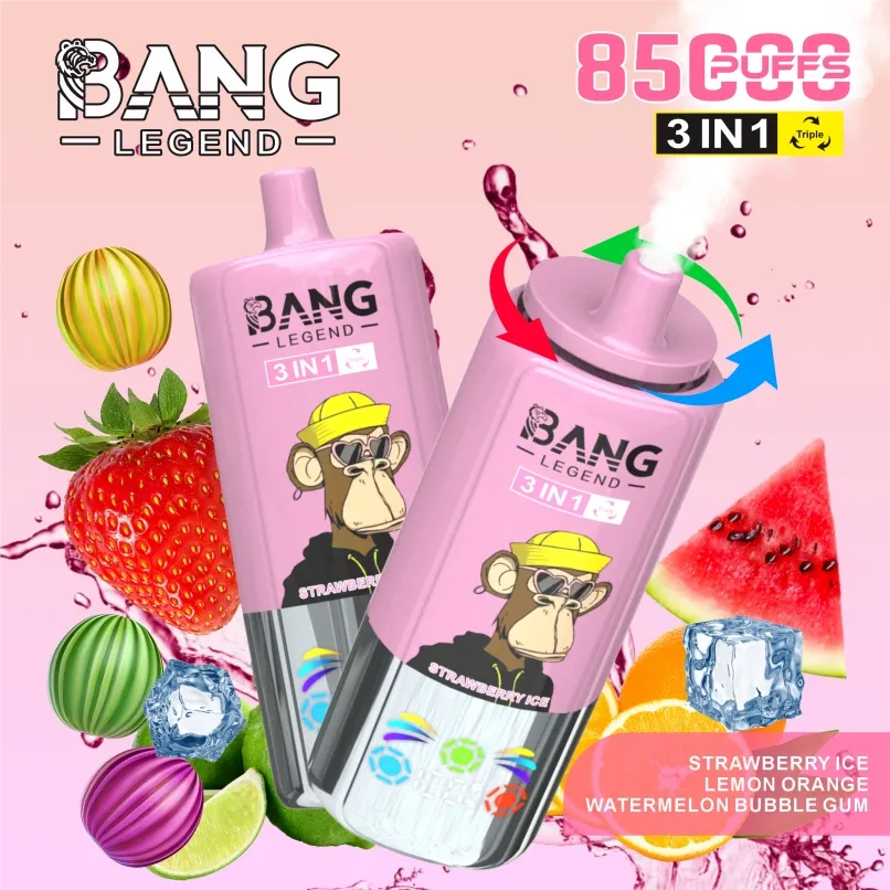 Bang 85000 Puffs 85K Legend 3-i-1 smagsbytte Engros Vape