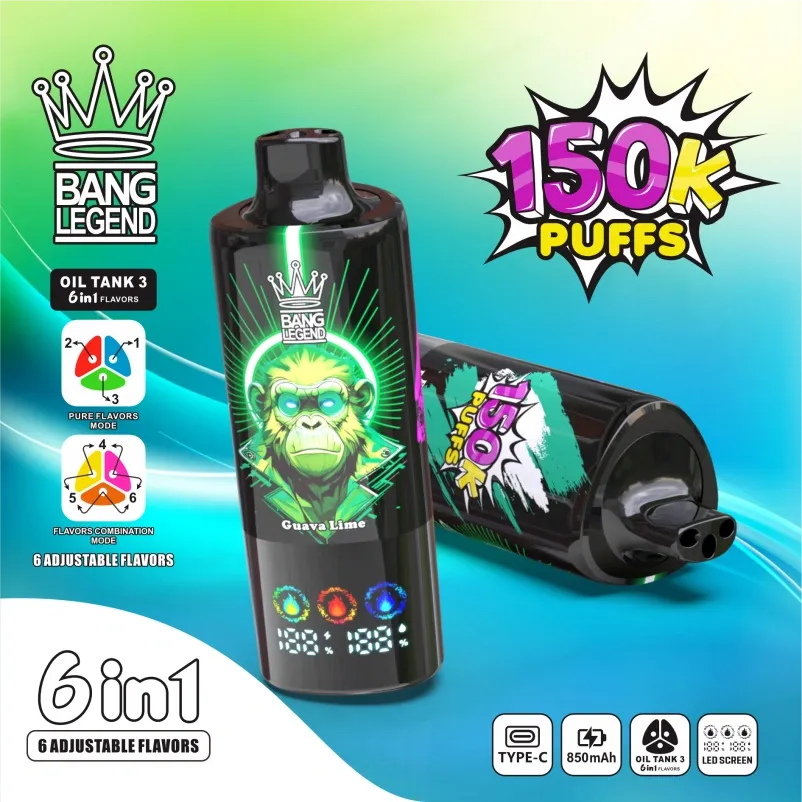 Bang Legend 150K Puffs Disponibel Vape Engros