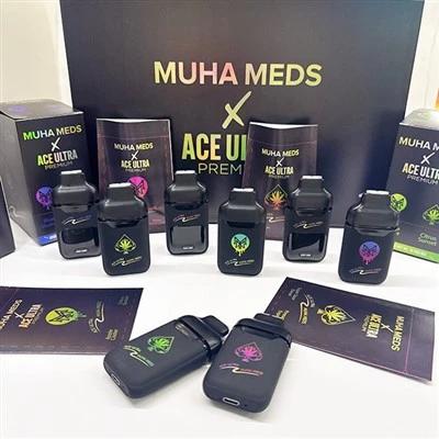 Tom MUHA MED X ACE ULTRA 0.5+0.5G engangsvape