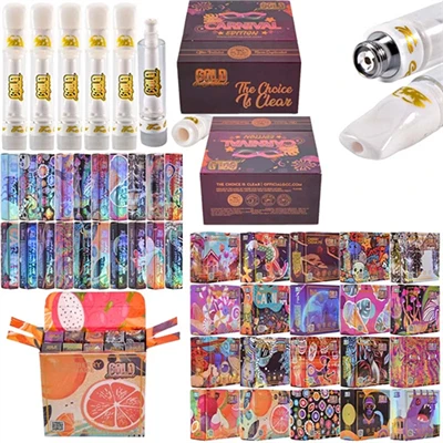 Nye udgaver GCC Patron Gold Coast Clear Atomizer