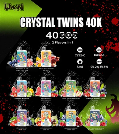 Uwin Twins Crystal 40000 Puffs Engangsvape