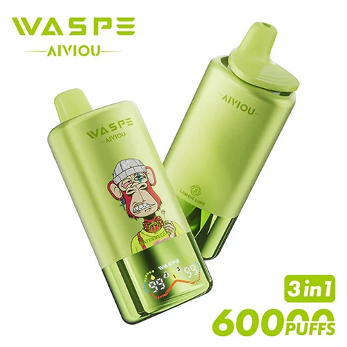 Waspe 60000 Puff 3 in 1 Pod Vaporizer